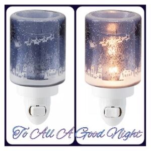 Scentsy To All A Good Night Mini Warmer Wall Plug-in NEW IN BOX